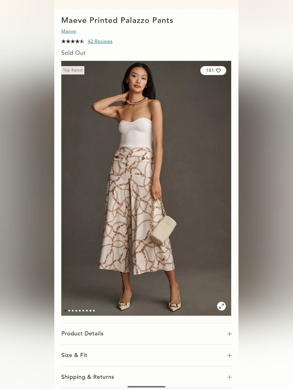Maeve Printed Palazzo Pants